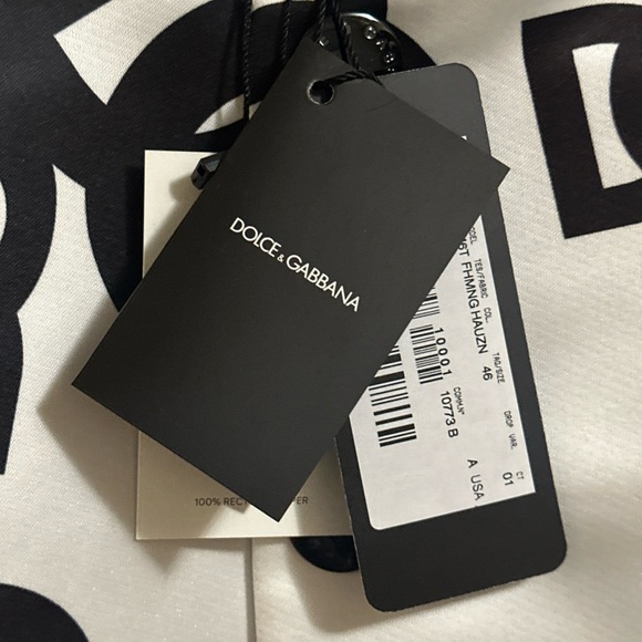 Dolce & Gabbana Pattern Logo Varsity Jacket - Picture 10 of 13